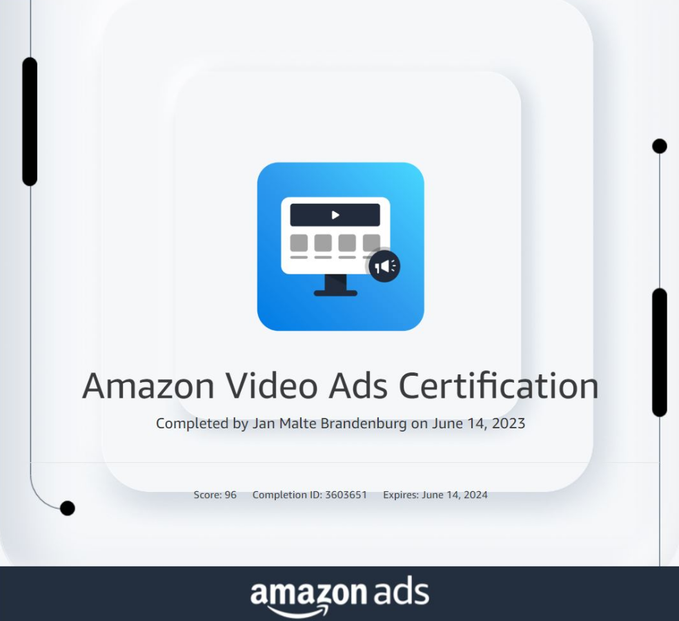 amazon video ads agentur